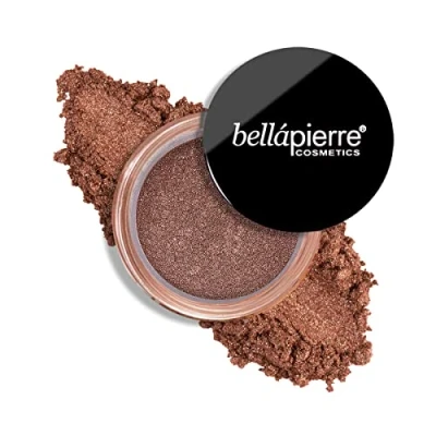 Image of bellapierre Shimmer Powder Vegan &amp; Cruelty Free Eyeshadow Non Toxic Paraben 2.35g Cocoa