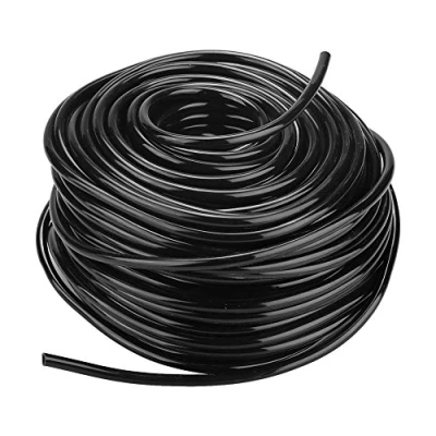 Image of Haofy Garden Irrigation Hose, Micro Drip System Connecting Pipe, Water Pipe Tube Watering Hose Kit Industrial Agriculture Lawn (50m)