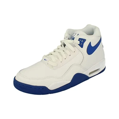 Image of NIKE Flight Legacy Mens Trainers BQ4212 Sneakers Shoes (UK 9 US 10 EU 44, White Game Royal 103)
