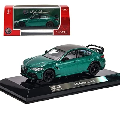 Image of HTLNUZD Bburago 1:43 Alfa RomeoGTAm Alloy Vehicle Diecast 1/43 Sports Car Collectible Toy Model Collection Gift