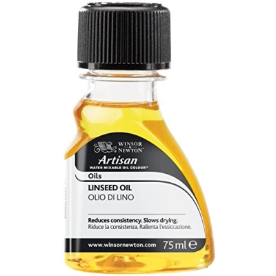 Image of Winsor &amp; Newton RCFAWLO75 75 ml Artisan Water Mixable Linseed Oil Medium,package may vary