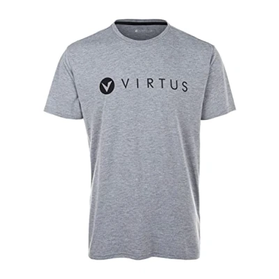 Image of Virtus Men&#039;s Edwardo T Shirt, Opaque, 1038a Mid Grey Mel, S