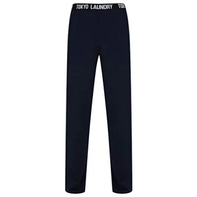Image of Inversion Cotton Lounge Pants in Sky Captain Navy Tokyo Laundry S