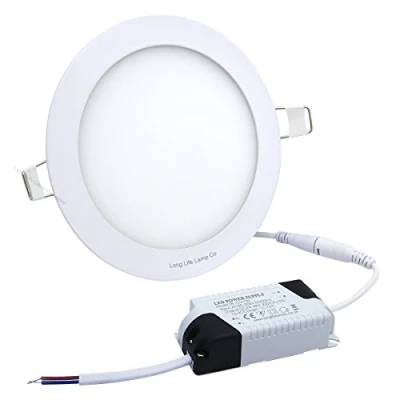Image of 12W LED Round Recessed Ceiling Panel Down Light Ultra Slim Lamp Warm White 3000k Super Bright