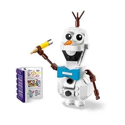 Image of LEGO 41169 Disney Frozen II Olaf the Snowman Brick Built Figure,for 6 years and up, Princess&#039; Elsa Anna Collection