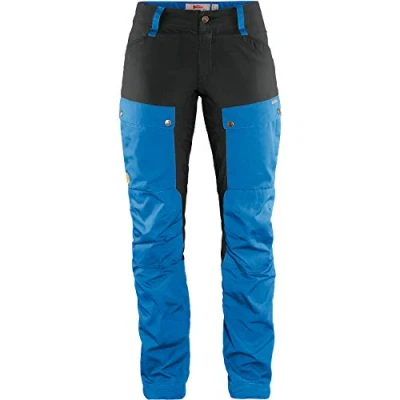 Image of FJALLRAVEN F89852 525 018 Keb Trousers Curved W Reg UN Blue Stone Grey 42