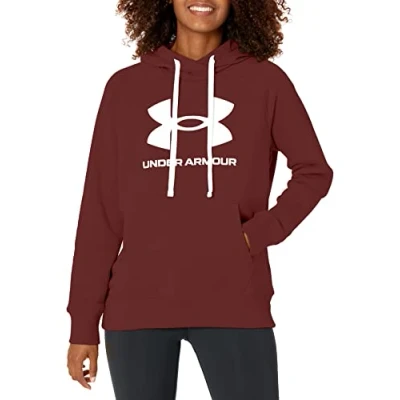 Image of Under Armour Women&#039;s Rival Fleece Logo Hoodie, XXL