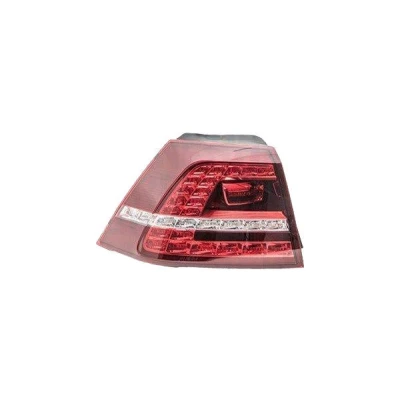 Image of 000081230101, LLI912 Rear light MAGNETI MARELLI 714081230701 Left Outer section LED with bulbs bulb holder VOLKSWAGEN: Golf 7