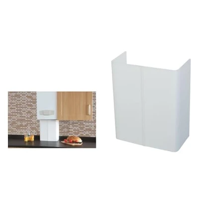 Image of Talon CUB1/500 White Boiler Box Cover H500mm x W400mm D75mm Genuine Part Hanicks