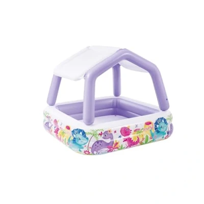 Image of Intex Sunshade Aquarium Pool, Multicolored, 157x157x122 cm, 57470, Assorted colors, 1 piece