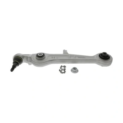 Image of 4Z7407151G Suspension Arm MOOG AU TC 13692 with rubber mount both sides, Lower, Front, Front Axle Control 21mm AUDI: Allroad C5