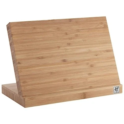Image of Zwilling 1002234 Magnetic Knife Block for Complete Sets, Bamboo, 16.5 x 30 20.8 cm, Wood