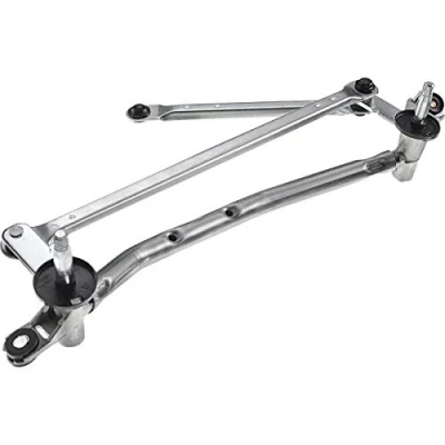 Image of Frankberg 1x Windshield Wiper Linkage Assembly without Motor for Left hand Drive Front Right Compatible with Qashqai +2 I J10 JJ10 SUV 2007 2013 Replace# 28800 JD900