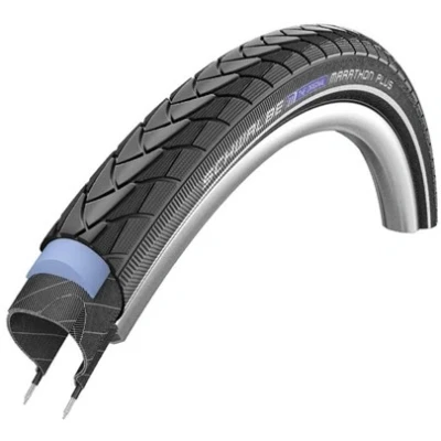 Image of Schwalbe Marathon Plus Tyre Performance 26 Inch Wire Black Reflex Width 35 559 x 1.35 2020 Bicycle Tyres