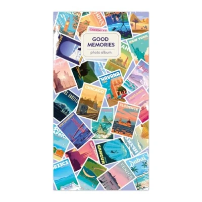Image of Grupo Erik Photo Album Wanderlust 96 Pockets 10x15 cm 6x4 Book Small Album, Memory Book, Picture Gifts, Gifts Under 5 Pounds