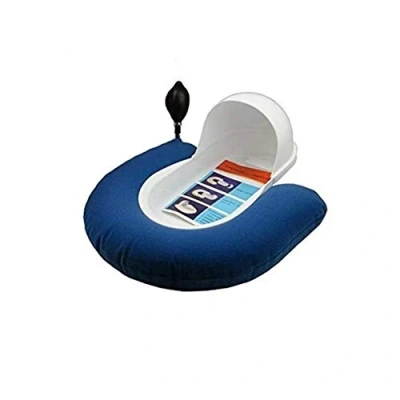 Image of JJZXPJ Bed Pan，Inflatable Bedpan Washable Portable Potty Toilet Urinal For Camping Outdoor Travel Bedridden People Men Women