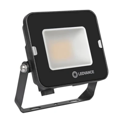 Image of LEDVANCE Compact Symmetrical Floodlight 20W 1800lm 3000K 100 Degrees IP65 in Black