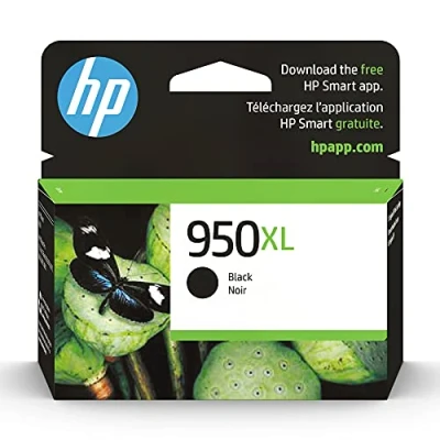 Image of HP 950XL Black High yield Ink Cartridge Works OfficeJet Pro 251dw, 276dw, 8100, 8600 Series CN045AN