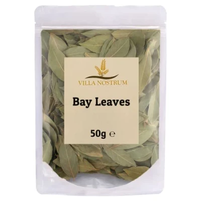 Image of Dried Bay Leaves Hand Selected 50g by Villa Nostrum