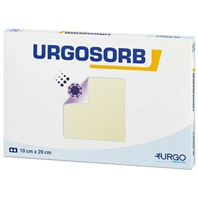 Image of Urgosorb D072889 Absorbent Dressing, 5cm x 5cm, Pack of 10