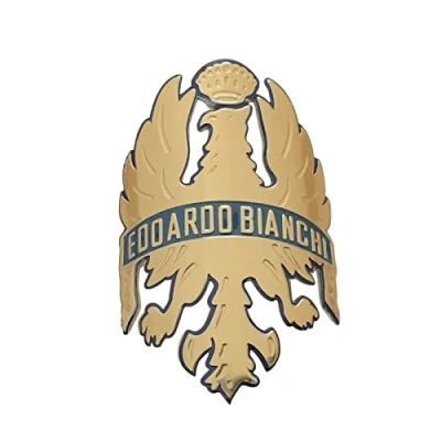 Image of Gepinke MTB Bike Head Badge Decals Stickers BMX Foldable Frame Sticker (Bianchi(Golden))