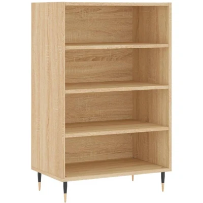 Image of vidaXL Highboard Sonoma Oak 57x35x90 cm Engineered Wood