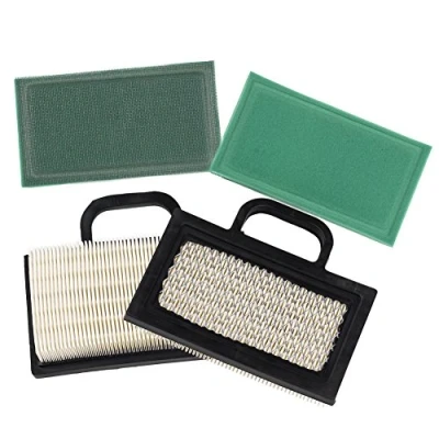 Image of OxoxO Air Filters &amp; Pre Compatible with Briggs Stratton 499486 499486S 698754 14 20HP Lawn Mower, Filter Part Number 273638S.