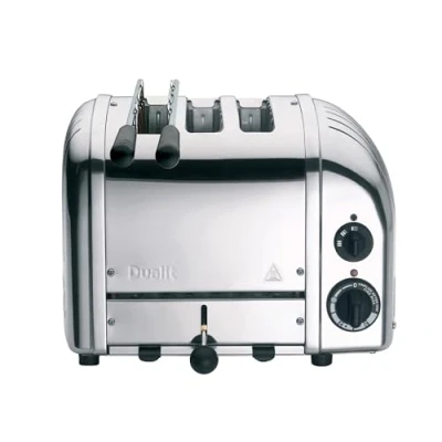 Image of Dualit Classic Vario AWS Combi Polished 2 + 1 Slot Toaster