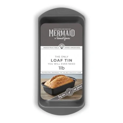 Image of Mermaid by Samuel Groves Hard Anodised 1lb Loaf Tin