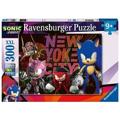 Image of Ravensburger Sonic Prime Jigsaw Puzzle for Kids Age 9 Years Up 300 Pieces XXL, White