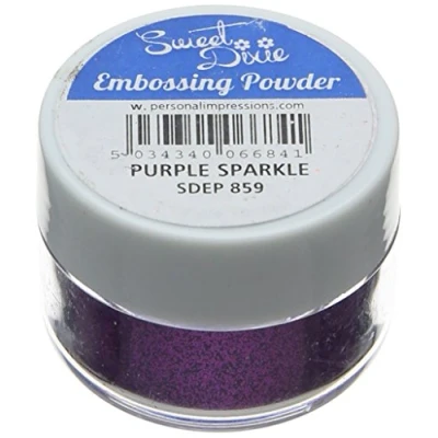 Image of Sweet Dixie SDEP 859 Embossing Powder Purple Sparkle, Synthetic Material, 4 x 3 cm