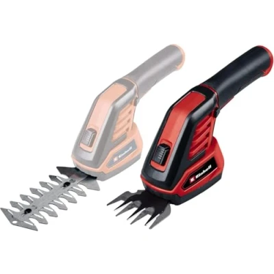 Image of Einhell GC CG 3.6/70 Li WT Cordless Grass And Shrub Shears 3.6V, 2Ah Lithium Ion Battery, Soft Grip, Tool Free Blade Change Supplied With 2 Blades: 110mm Hedge Trimmer 70mm Cutter