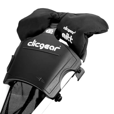 Image of Clicgear push cart mitts, Black, One Size