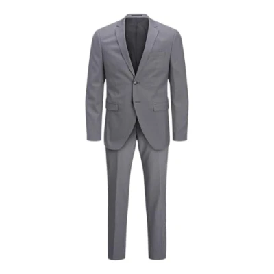 Image of JACK &amp; JONES Men&#039;s Jprfranco Suit Noos, Light Grey Melange/fit: Super Slim fit, 44