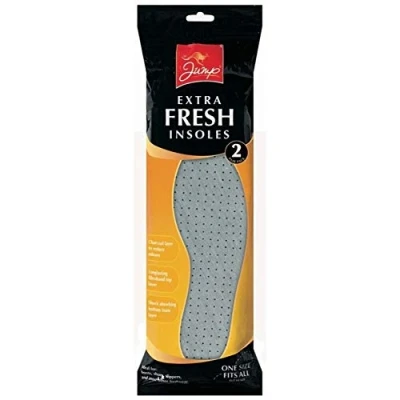 Image of XTRA FRESH ODOUR CONTROL INSOLES 2 PAIR PACK ONE SIZE FITS ALL