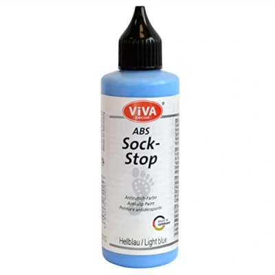 Image of Viva Decor Abs Sock Stop Paint 82Ml Light Blue