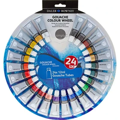 Image of Daler Rowney Simply Gouache Colour Wheel