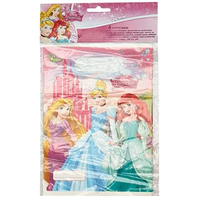 Image of PRINCESS 47111 85005 Disney Party Loot Bags, Pink