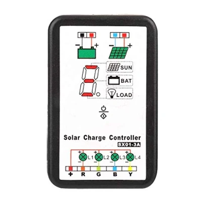 Image of PWM Solar Charge Controller, 6V 12V Panel Regulator for Lithium and Ni Mh Batteries