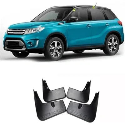 Image of 4 Pcs Car Mud Flaps for Suzuki Vitara 2016 2023,Front/Rear Wheel Mudflaps Splash Guards Mudguards Full Protection Fender