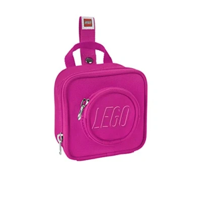 Image of LEGO Unisex Child Brick Mini Backpack, Pink, One Size