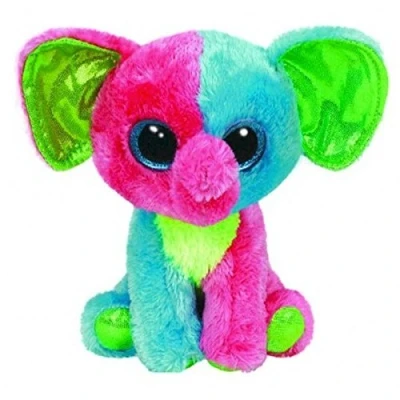 Image of TY Beanie Boo Elfie the Elephant 6&quot; Justice Exclusive