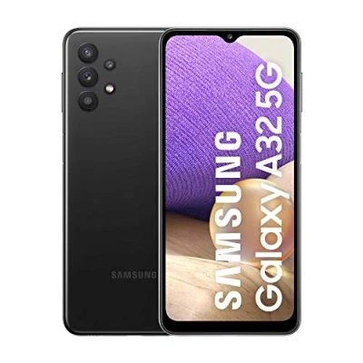 Image of 2021 Samsung Galaxy A32 5G Dual SIM 64GB Awesome Black (Renewed)