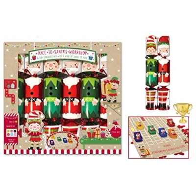Image of RSW Racing to Santa&#039;s Workshop Crackers Pack of 6