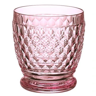 Image of Villeroy &amp; Boch 1173097802 Boston Crystal Highball Glasses, Rose