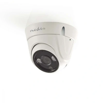 Image of Nedis CCTV Security Camera Dome HD 720 AHD for DVR Systems Outdoor IP66 AHDCDW10WT