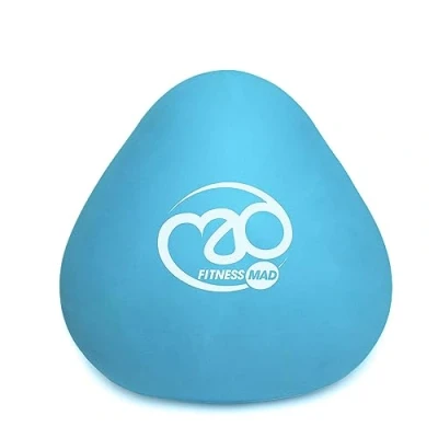 Image of Fitness Mad Triangular Inflatable Reaction Ball With Pump, Improve Hand Eye Coordination, Speed and Agility for All Skill Levels. Create New Training Drills Athleticism.