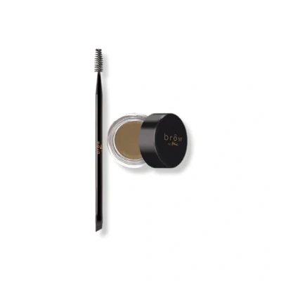 Image of Mii Cosmetics Brow By Designer Duo Master Brush &amp; Eyebrow Pomade Medium