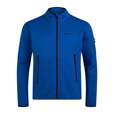 Image of Berghaus Men&#039;s Pravitale Mountain 2.0 Fleece Jacket Extra Warmth Smart Fit, Brilliant Blue, S