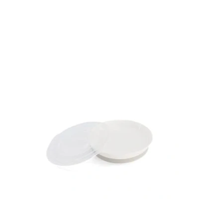 Image of Twistshake Baby Plate with Airtight Lid Food for Children BPA Free Weaning Training Kids 6 Month+ Feeding Newborn Essentials White